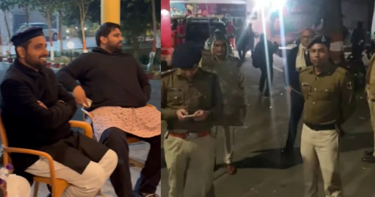 Police remained standing at Tejashwi Yadav's residence till 