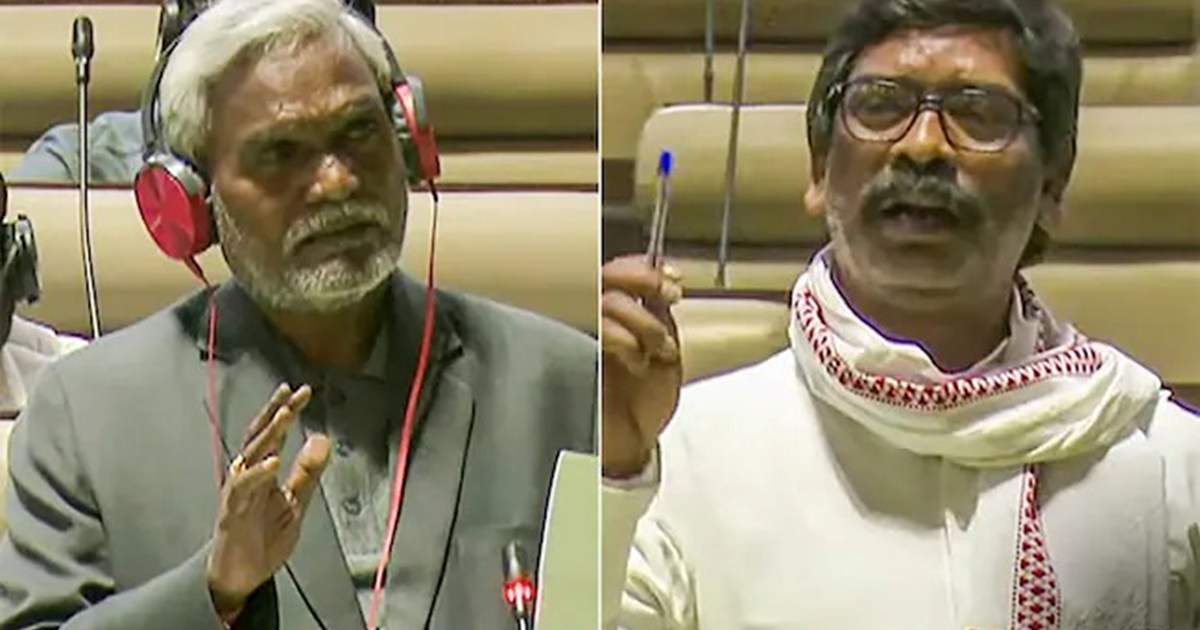 Champai Soren said in the Assembly, 'I proudly say that I am