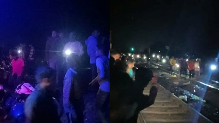 Major accident in Jamtara, 12 people hit by train, 2 dead, c