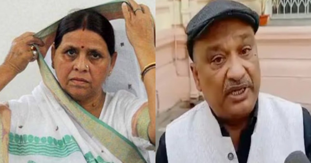 Rabri Devi becomes leader of opposition party, MLC Sunil Sin