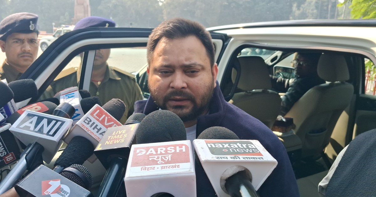 Tejasvi yadv ka bda byan