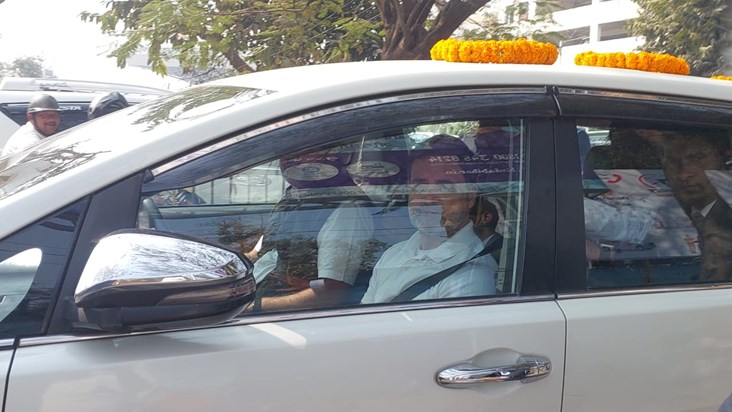 Rahul Gandhi pahuche patna Rahul Gandhi pahuche patna