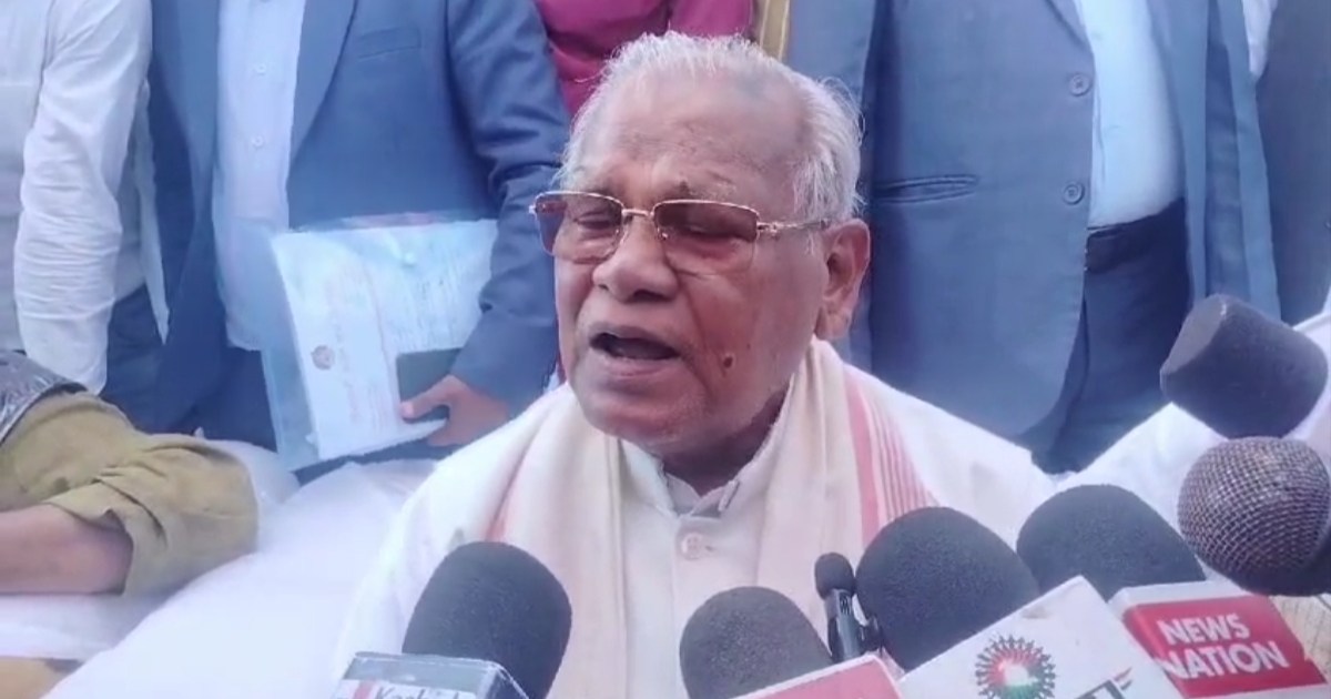 Union Minister Jitan Ram Manjhi attacked Tejashwi