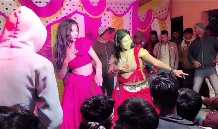 In Katihar, obscene dance of bar girls in the name of Jagran In Katihar, obscene dance of bar girls in the name of Jagran