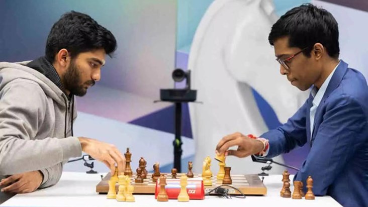 R Praggnanandha defeated D Gukesh, won Tata Chess title