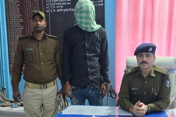Criminal arrested with looted goods in Gaya..