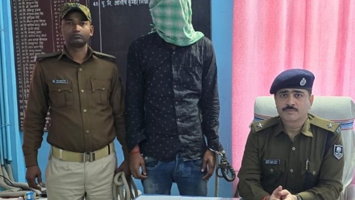 Criminal arrested with looted goods in Gaya..