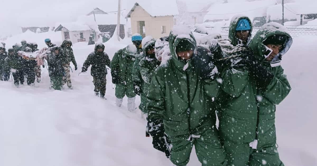 More than 40 workers trapped due to glacier burst, chaos in 