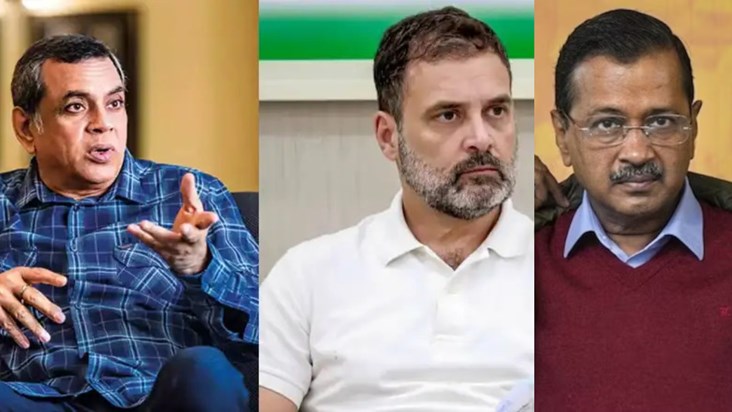 Paresh Rawal takes a jibe at Kejriwal and Rahul Gandhi, 'Und