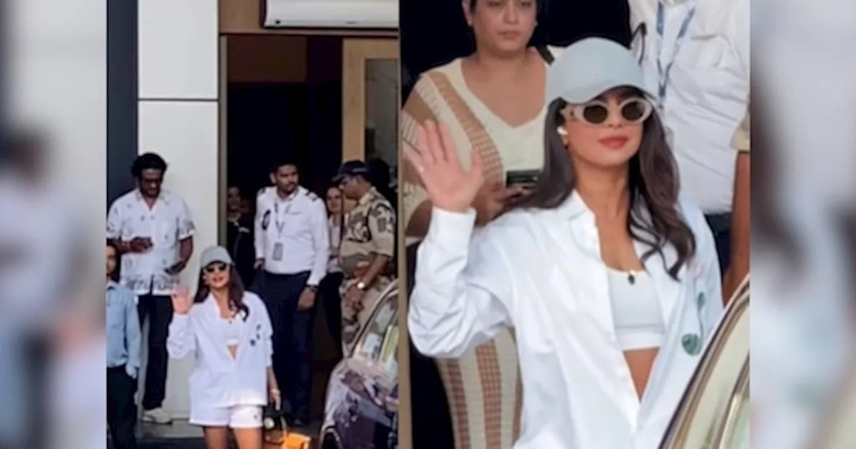Actress Priyanka Chopra reached Mumbai, will attend brother'