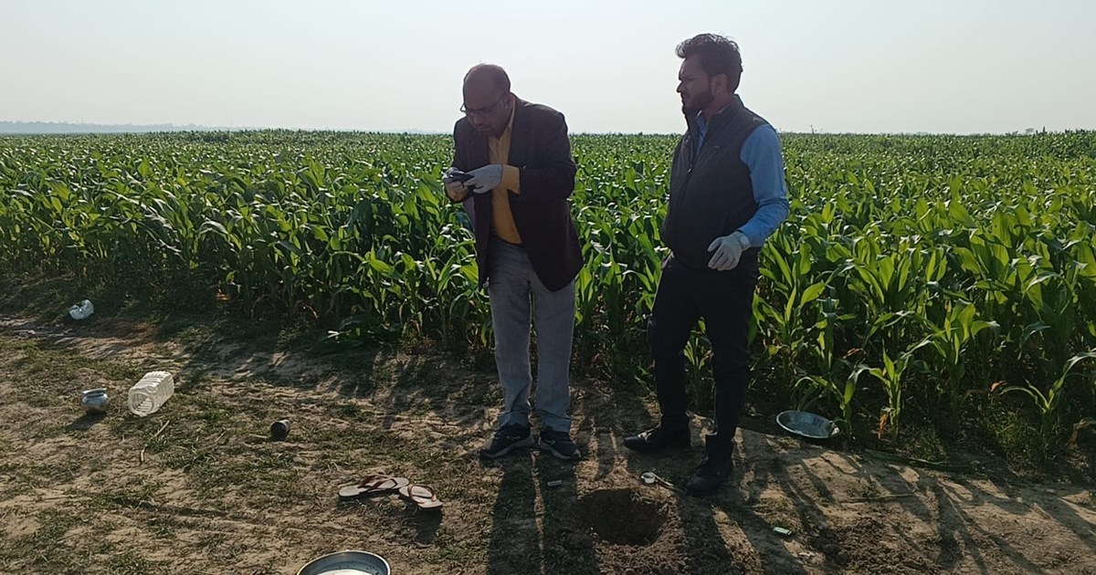 First a liquor party with the brother of a watchman in Bhaga