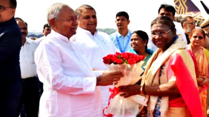 Traffic system tightened before arrival of President Draupad Traffic system tightened before arrival of President Draupad