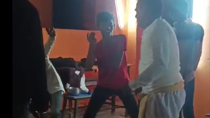 First he drank alcohol, then the headmaster of Jamui started