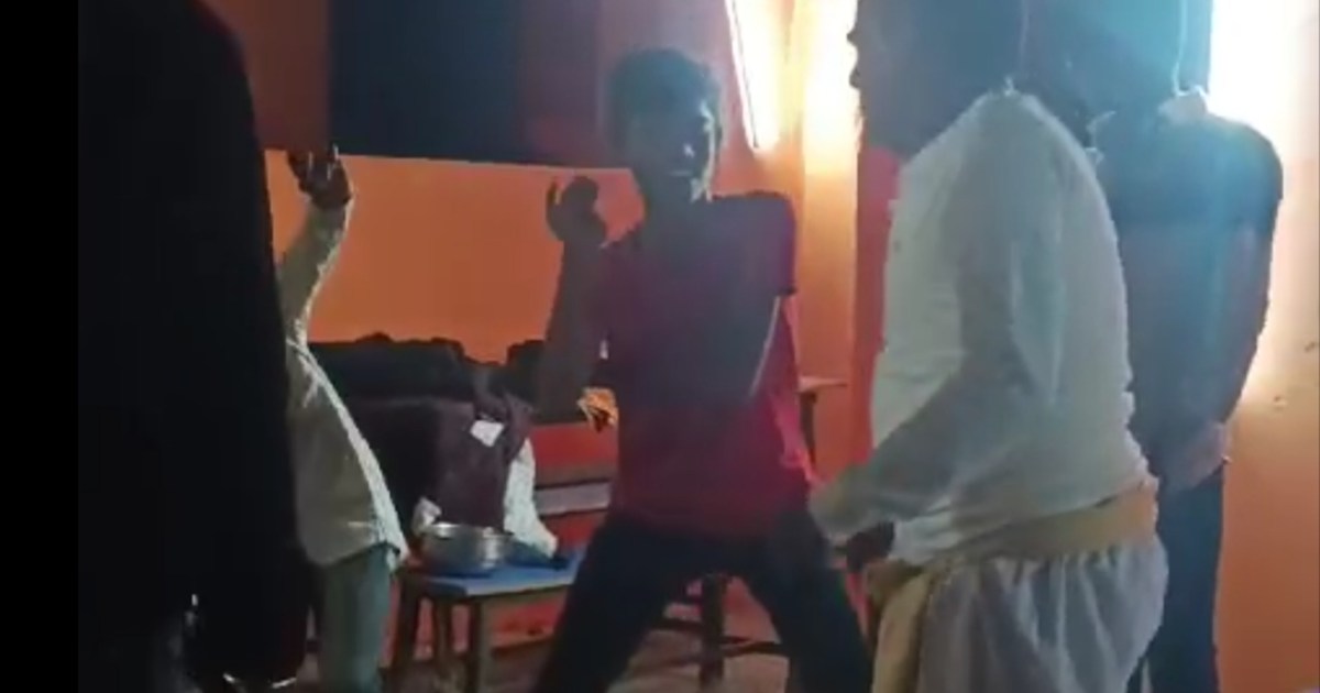 First he drank alcohol, then the headmaster of Jamui started