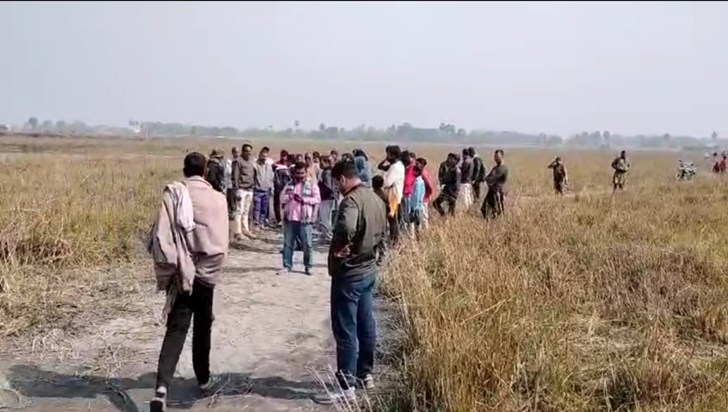 Dead bodies of three young women found together in Champaran Dead bodies of three young women found together in Champaran