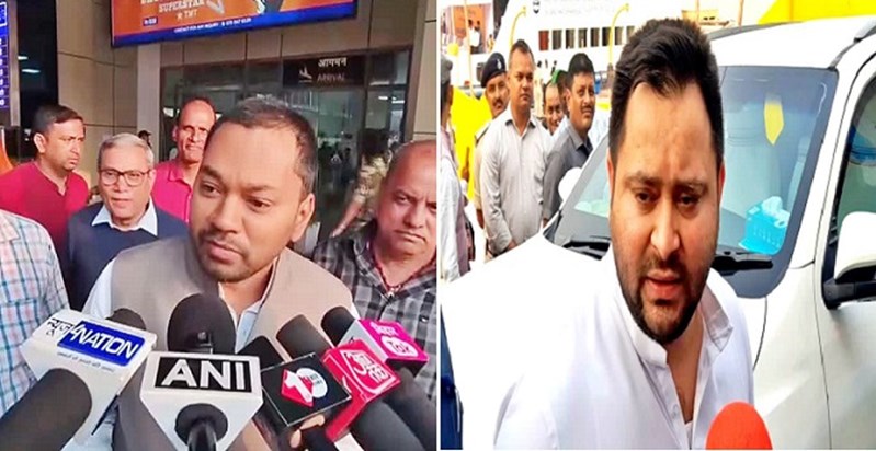 Tejashwi Yadav's big statement on CM Nitish's son Nishant Tejashwi Yadav's big statement on CM Nitish's son Nishant