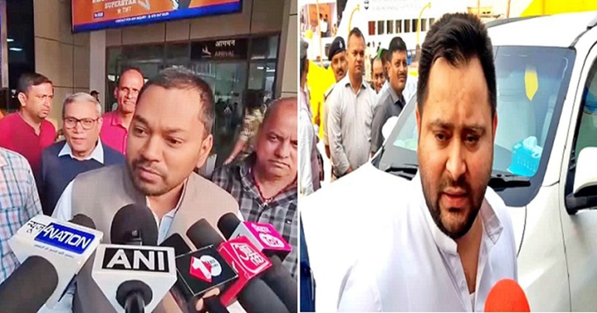 Tejashwi Yadav's big statement on CM Nitish's son Nishant