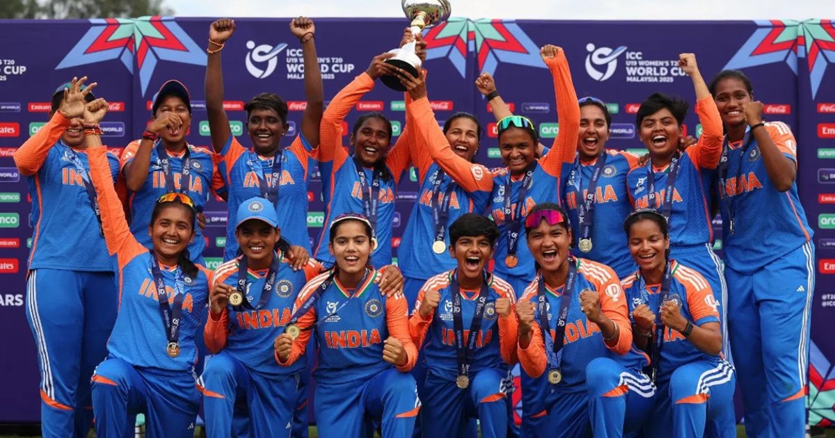 India won the title of Women's Under-19 World Cup 2025, will