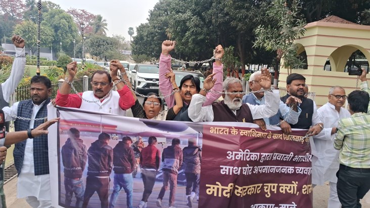CPIML MLA reached the assembly with handcuffs on his hands, CPIML MLA reached the assembly with handcuffs on his hands,