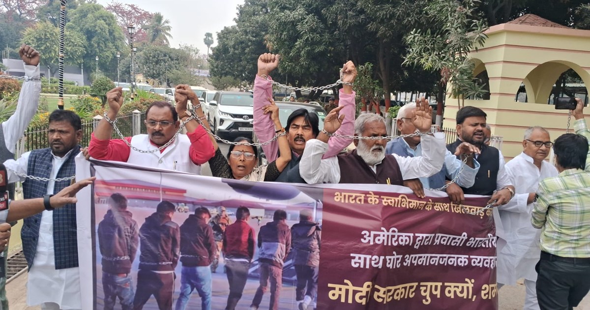 CPIML MLA reached the assembly with handcuffs on his hands, 