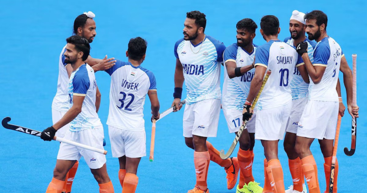 Indian hockey team did wonders, defeated England 2-1