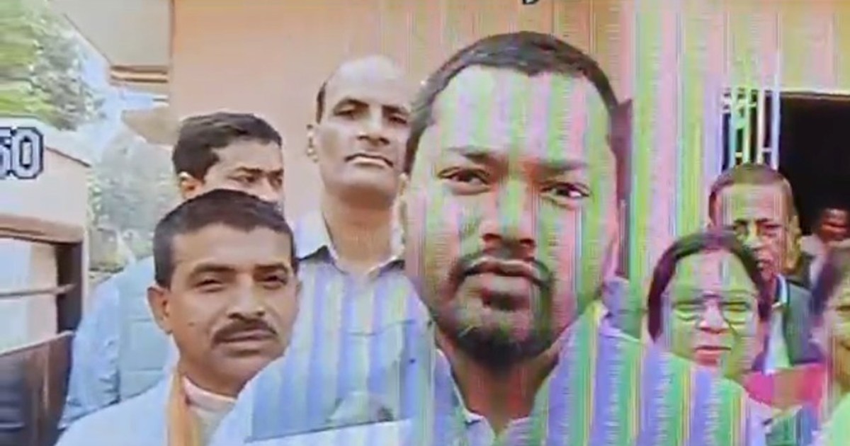 Cm ke bete nishant ka bda byan