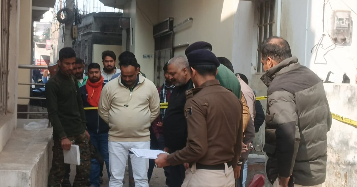 Sensation due to finding old man's dead body in Muzaffarpur