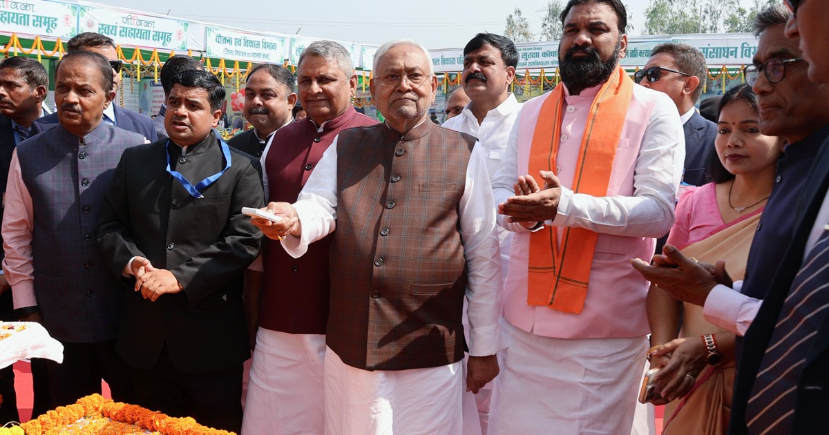 Nitish's progress tour in Kaimur