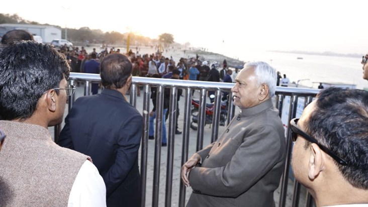 cm nitish gaye digha ghat