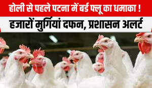 Bird flu outbreak in Patna before Holi