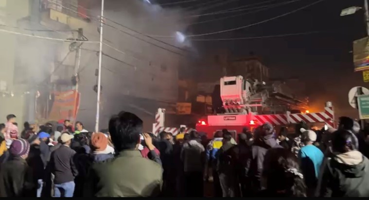 Fire broke out in Kankarbagh