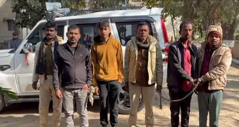 Police took big action in saharsa