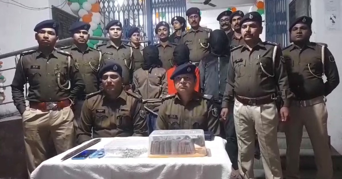 Three robbers arrested in Patna city