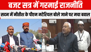 Politics heats up during the Budget session, uproar erupts in the House over the term 'PM material'