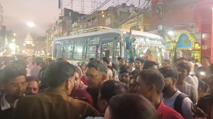 Turmoil In Gandhi maidan