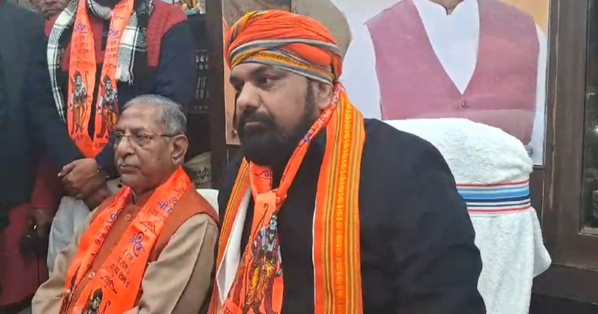 Samrat Chaudhary folded hands in front of everyone for CM Ni