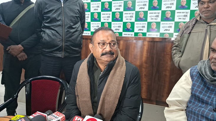 Mntri Ashok chaudhri ka bda byan