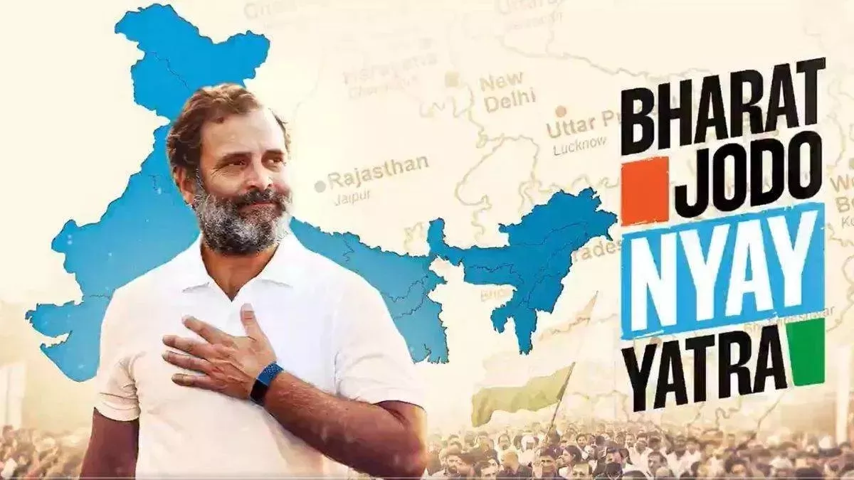 Congress on Nayay Yatra Welcome 