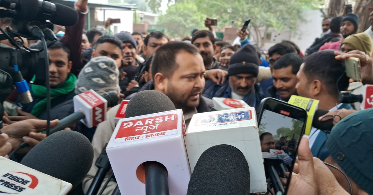 Tejswi yadv ne kha india gthbndhn me sit sheyring ho gya hog