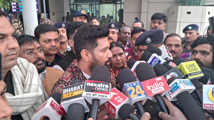 Chirag Paswan roared at Nitish Kumar and KK Pathak