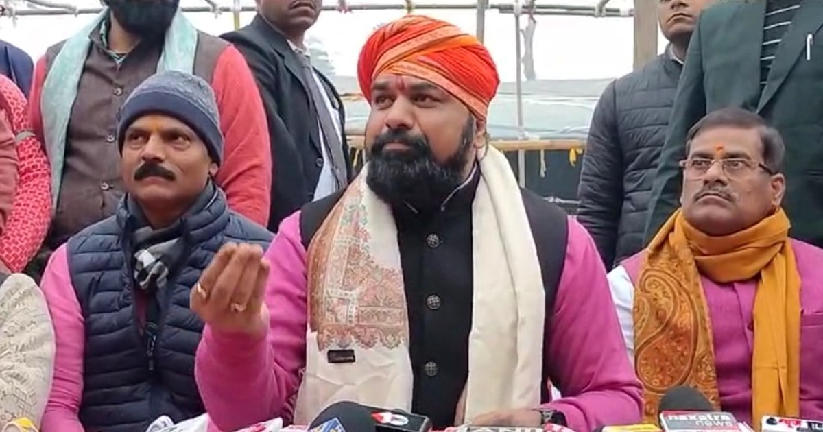 Bhajpa prdesh adhyksh Samrat chaudhri ki press varta