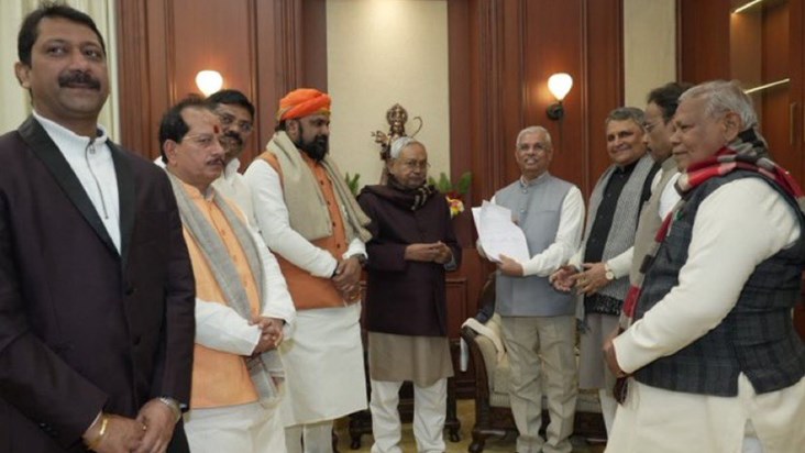 Nitish Kumar will again become the Chief Minister after brea