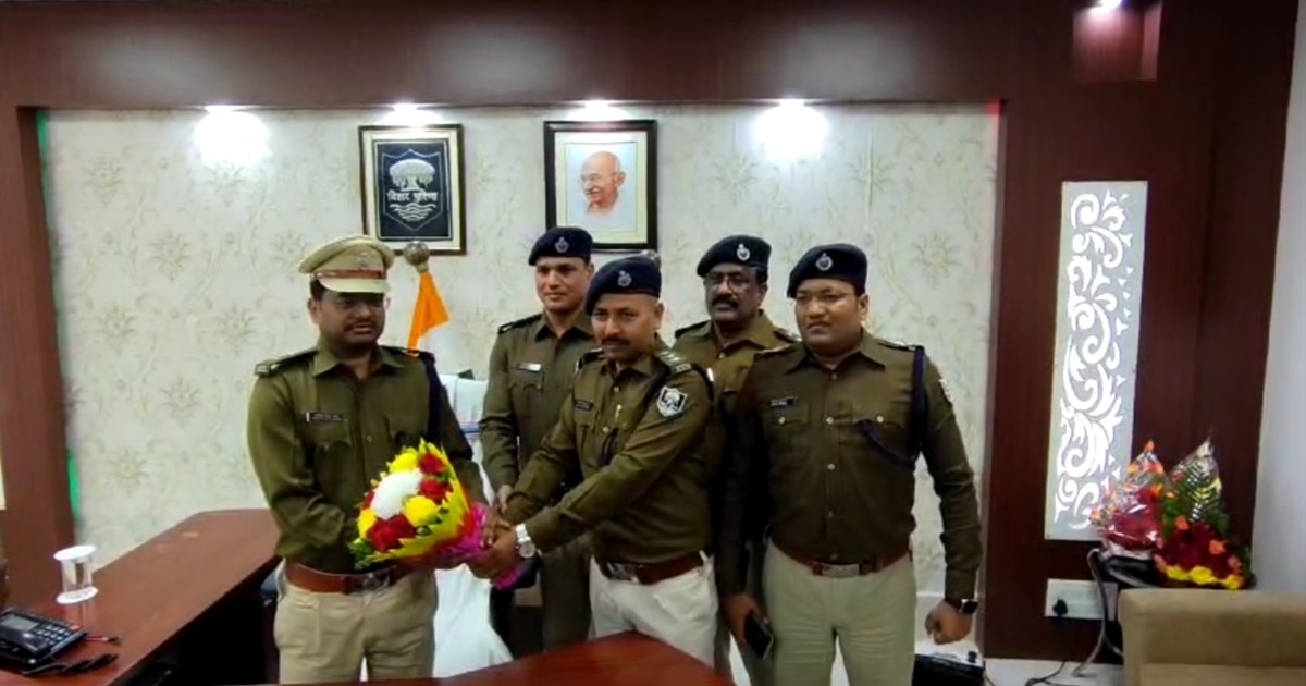 As soon as he took charge, Banka SP Upendra Verma gave a big