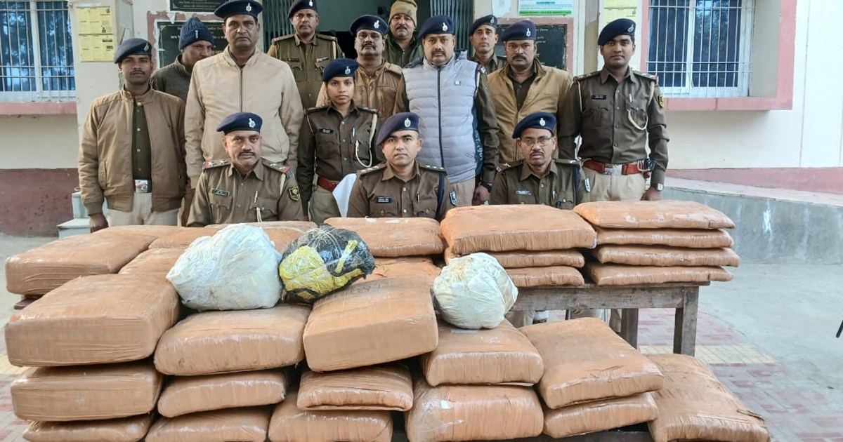 Police of Salimpur police station of Patna seized a Scorpio 