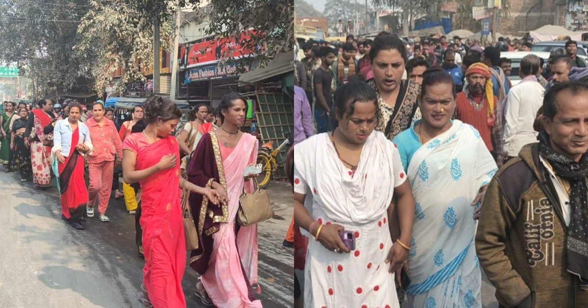 Anger of eunuchs erupted in Samastipur, massive vandalism to