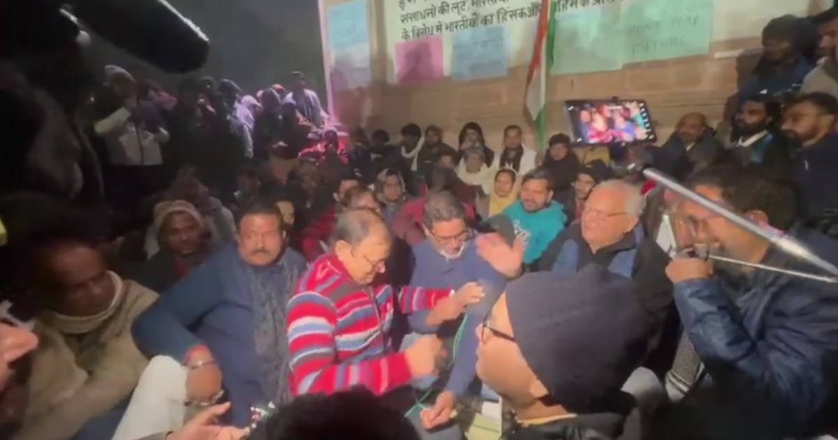 Prashant Kishor on hunger strike, after health checkup the d