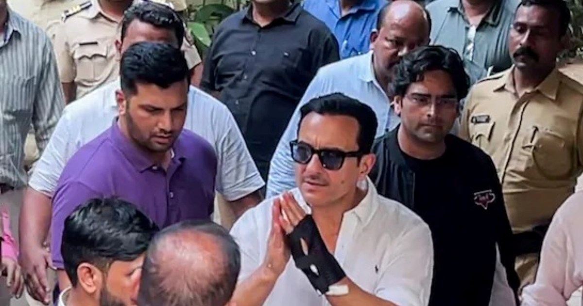 Saif's security increased as soon as he returned from the ho