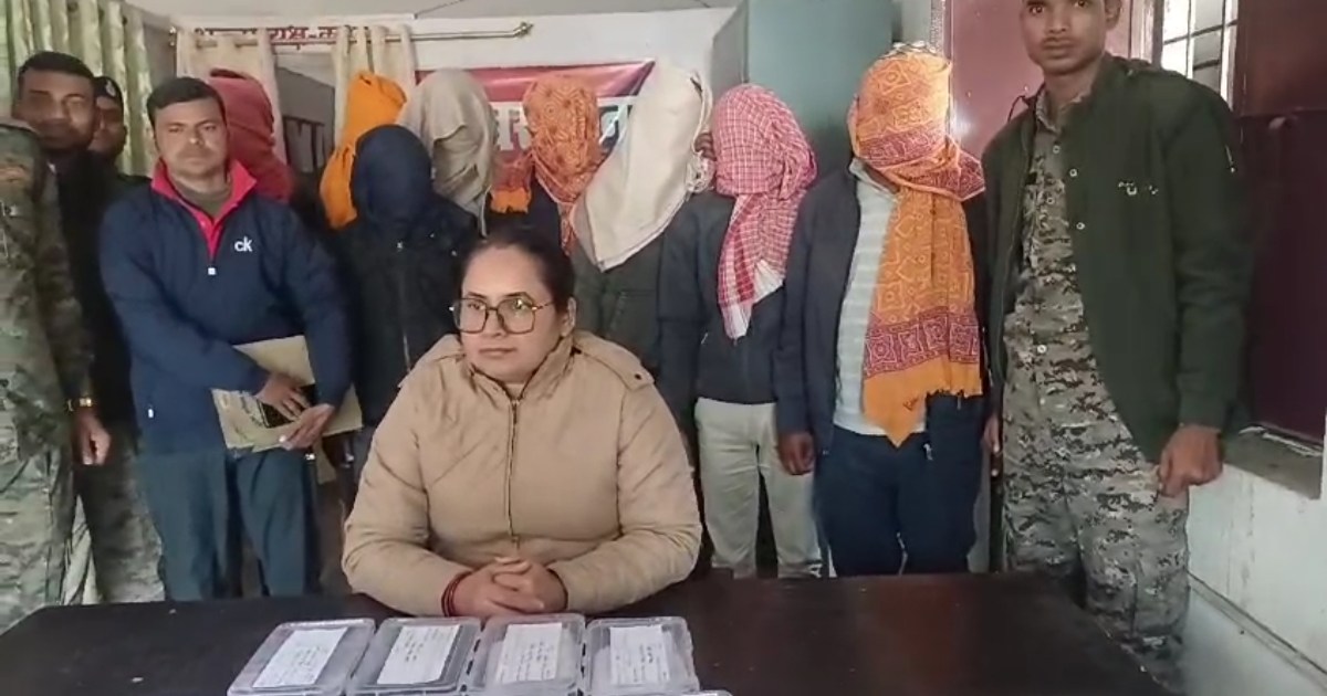 Nawada police got big success against cyber criminals, 8 arr