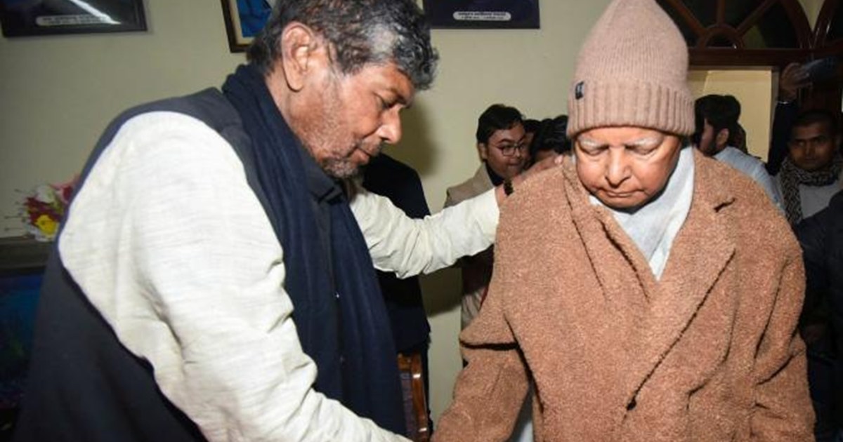 Pashupati Kumar Paras met Lalu Yadav again, know the reason