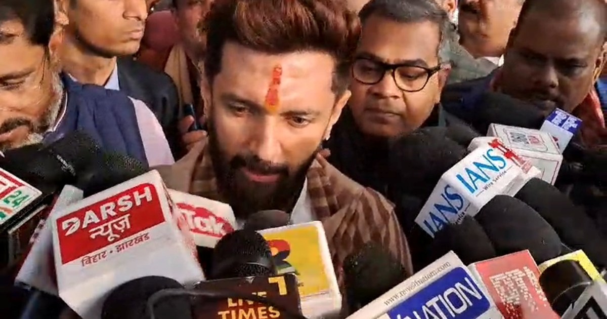 Chirag paswan ka lalu yadv or tejsvwi yadv pr bda byan